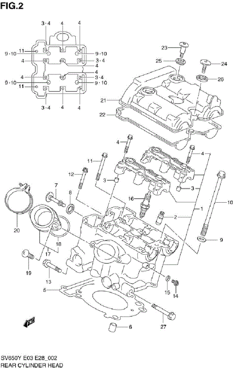 1999 Suzuki Motorcycles Parts Fiche - Finder at KDK Sports, Rome NY