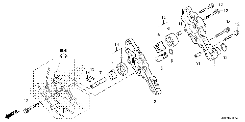 Honda OEM Part 15129-HP7-A01