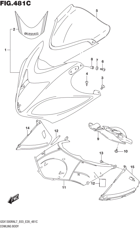 Suzuki motorcycles parts