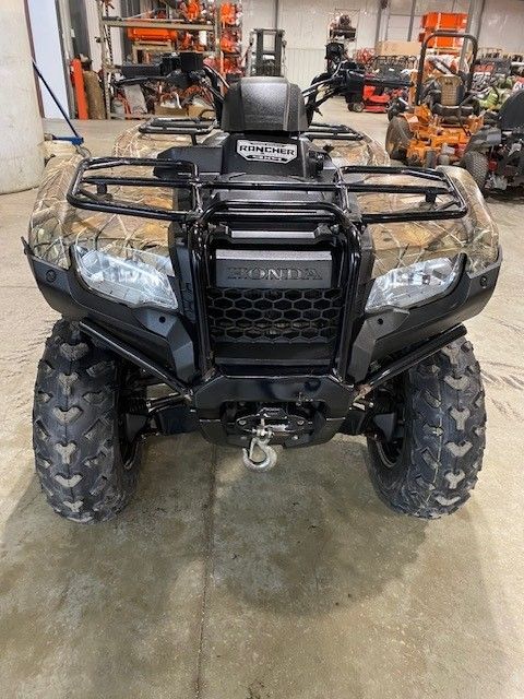 2016 Honda FourTrax Rancher 4X4 Automatic DCT IRS EPS in Beaver Dam, Wisconsin - Photo 2