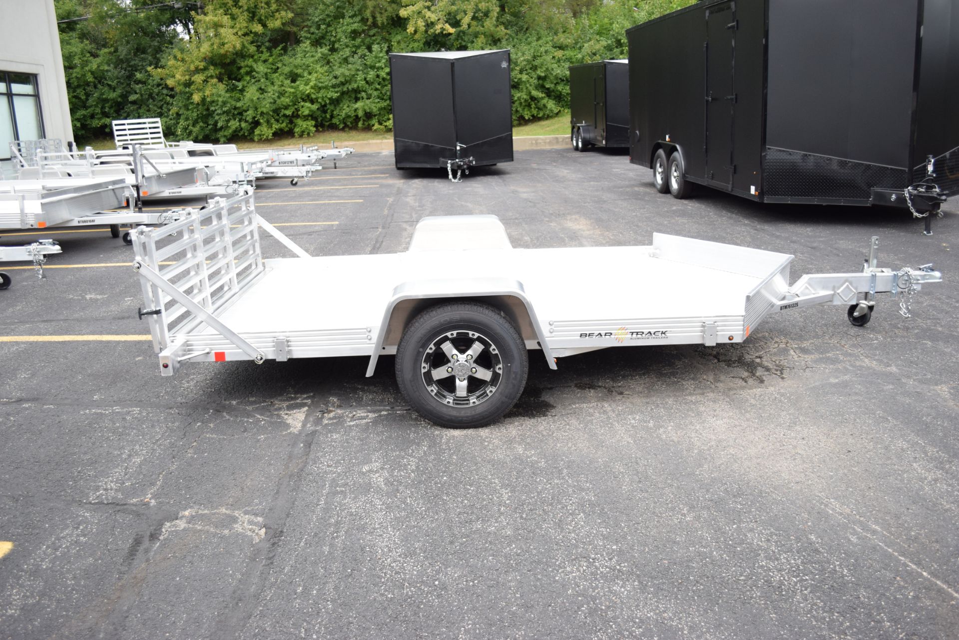 2023 Bear Track Trailers BTM76'x132' S Motorcycle Trailer in Wauconda, Illinois - Photo 1