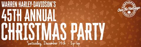 Christmas Party & Cookie Bake Off