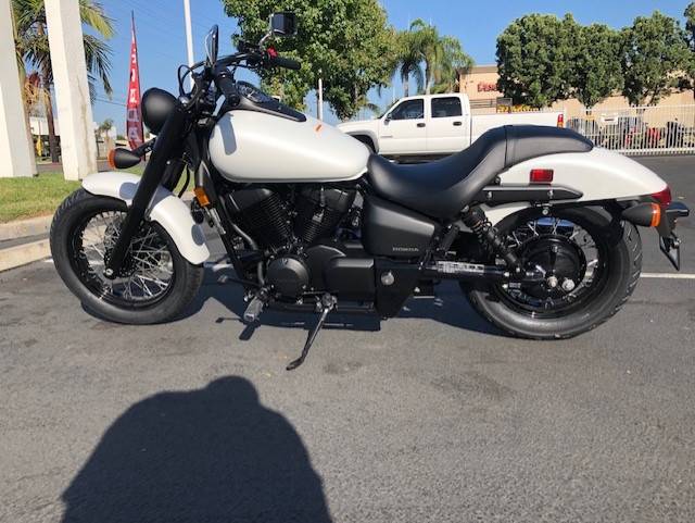 New 19 Honda Vt750 Shadow Phantom Motorcycles In Orange Ca m Matte White