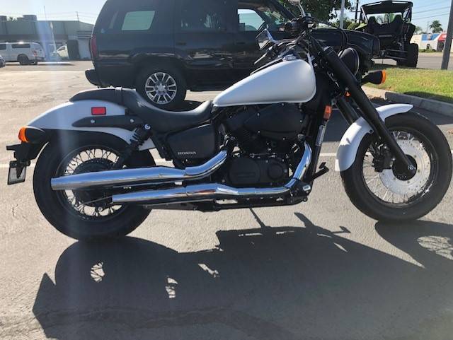 New 19 Honda Vt750 Shadow Phantom Motorcycles In Orange Ca m Matte White