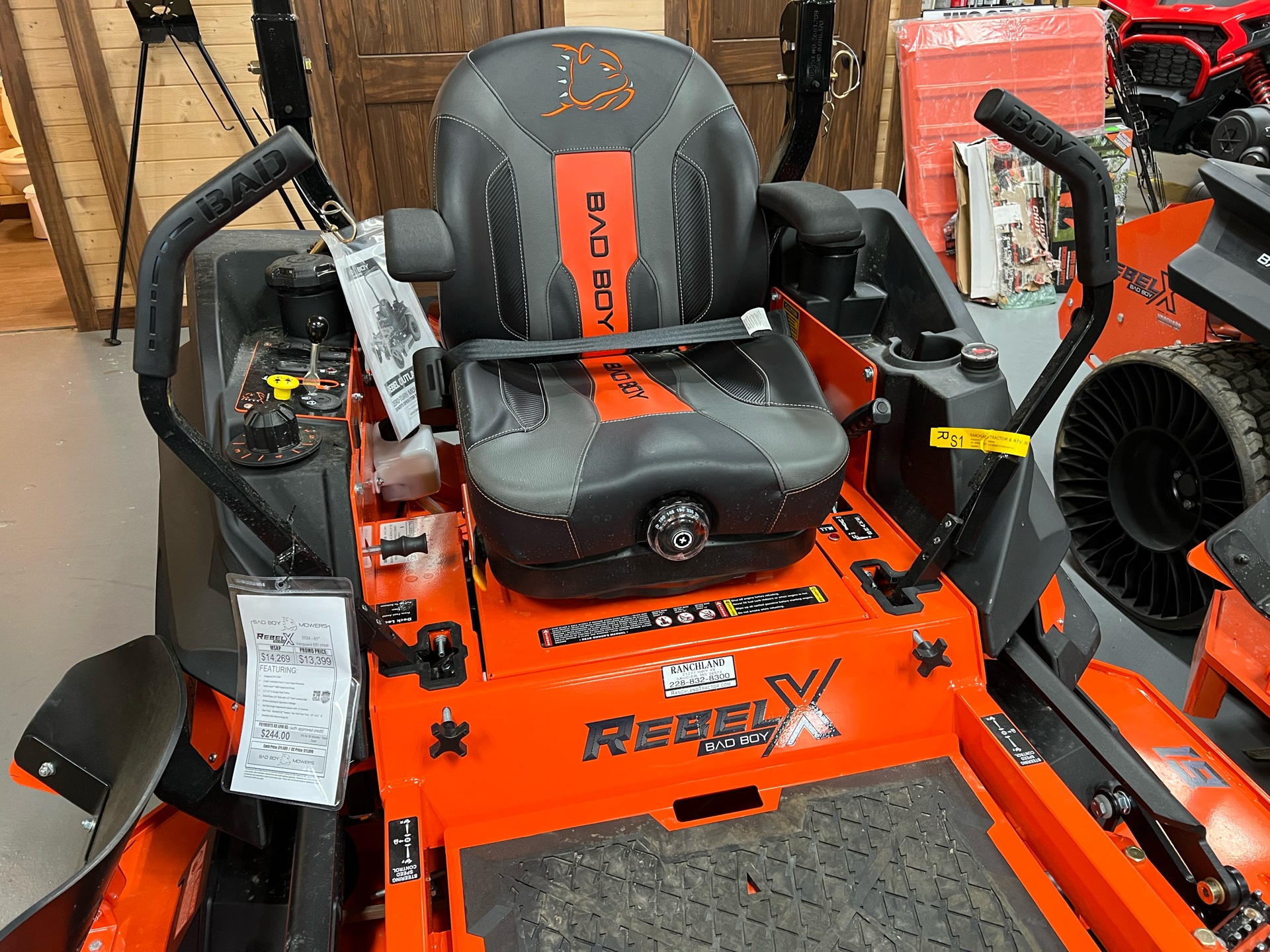 2024 Bad Boy Mowers Rebel X 61 in. Vanguard EFI 37 hp in Saucier, Mississippi - Photo 1