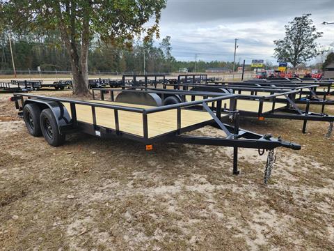 2024 Ranchland Trailers 7x16 Pipe Top, SIR, Brake in Saucier, Mississippi - Photo 1