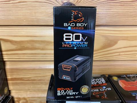 Bad Boy Mowers 80V 5.0 Ah Battery in Saucier, Mississippi - Photo 2