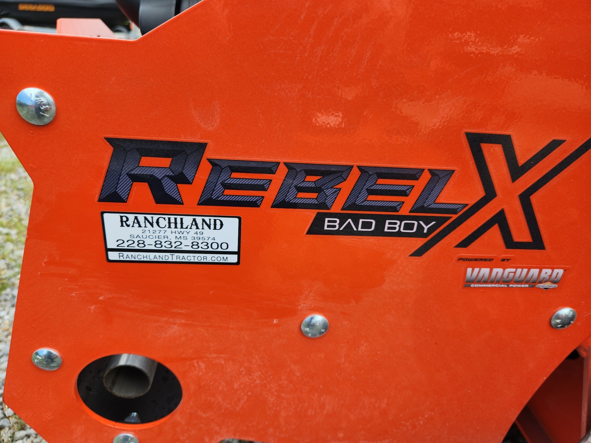 2024 Bad Boy Mowers Rebel X 61" w/ 37hp EFI Vanguard + Tweel Tires in Saucier, Mississippi - Photo 5