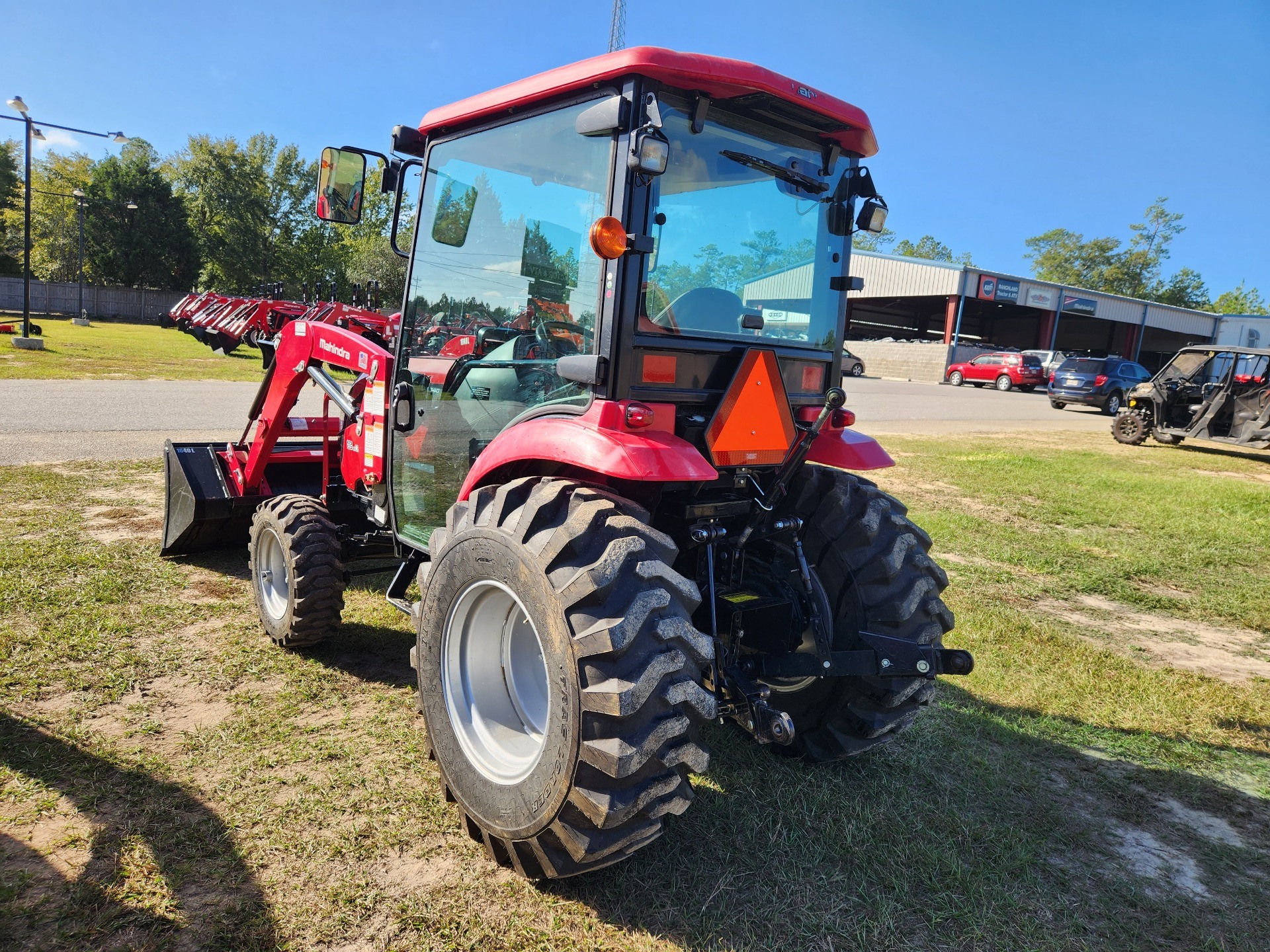 Used 2021 Mahindra 1640 HST Cab | Tractors in Saucier MS | MAH830181 Red