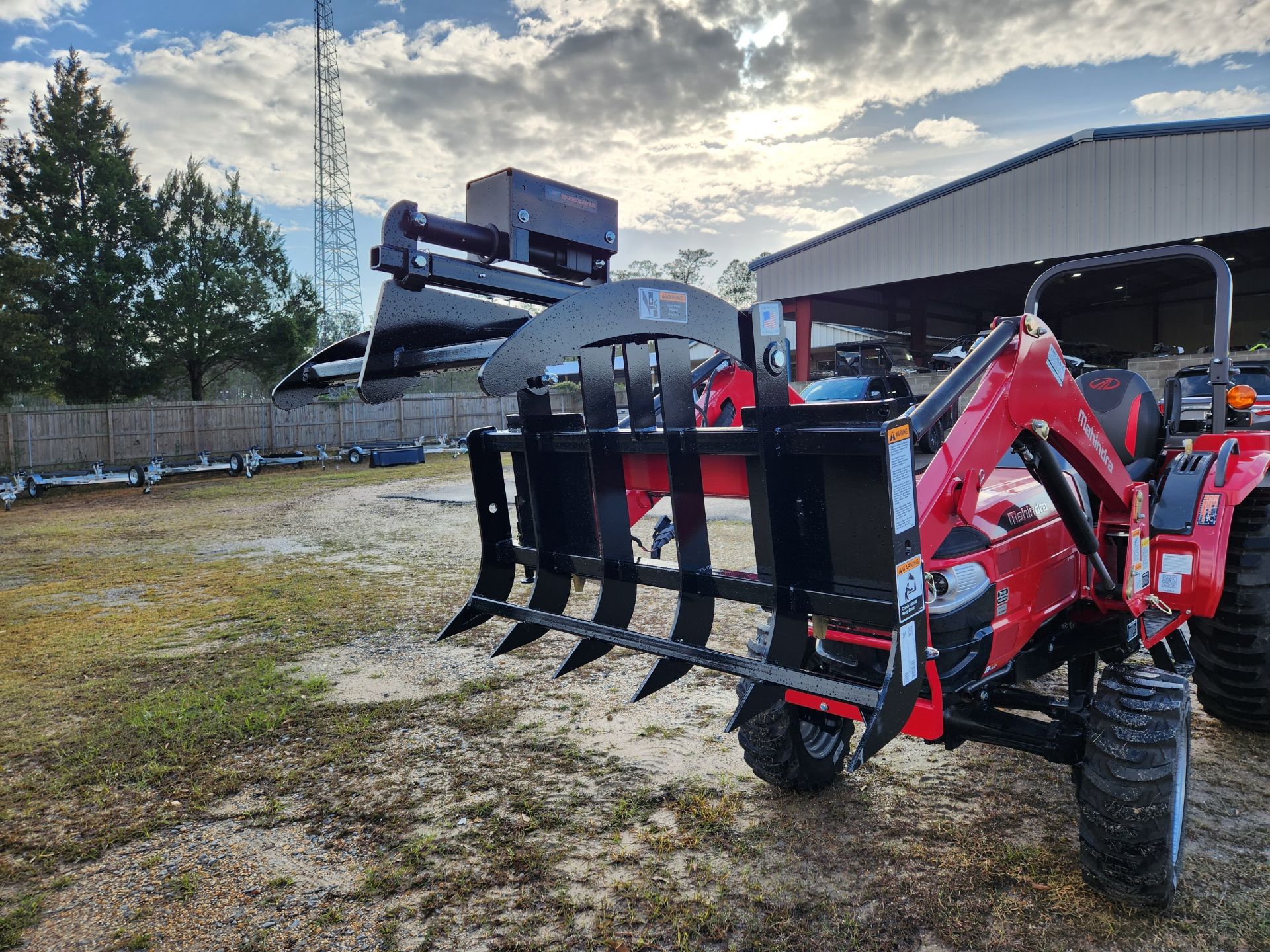 2023 Worksaver Grapple 48" Electric Grapple for 20hp - 32hp Tractors in Saucier, Mississippi - Photo 1