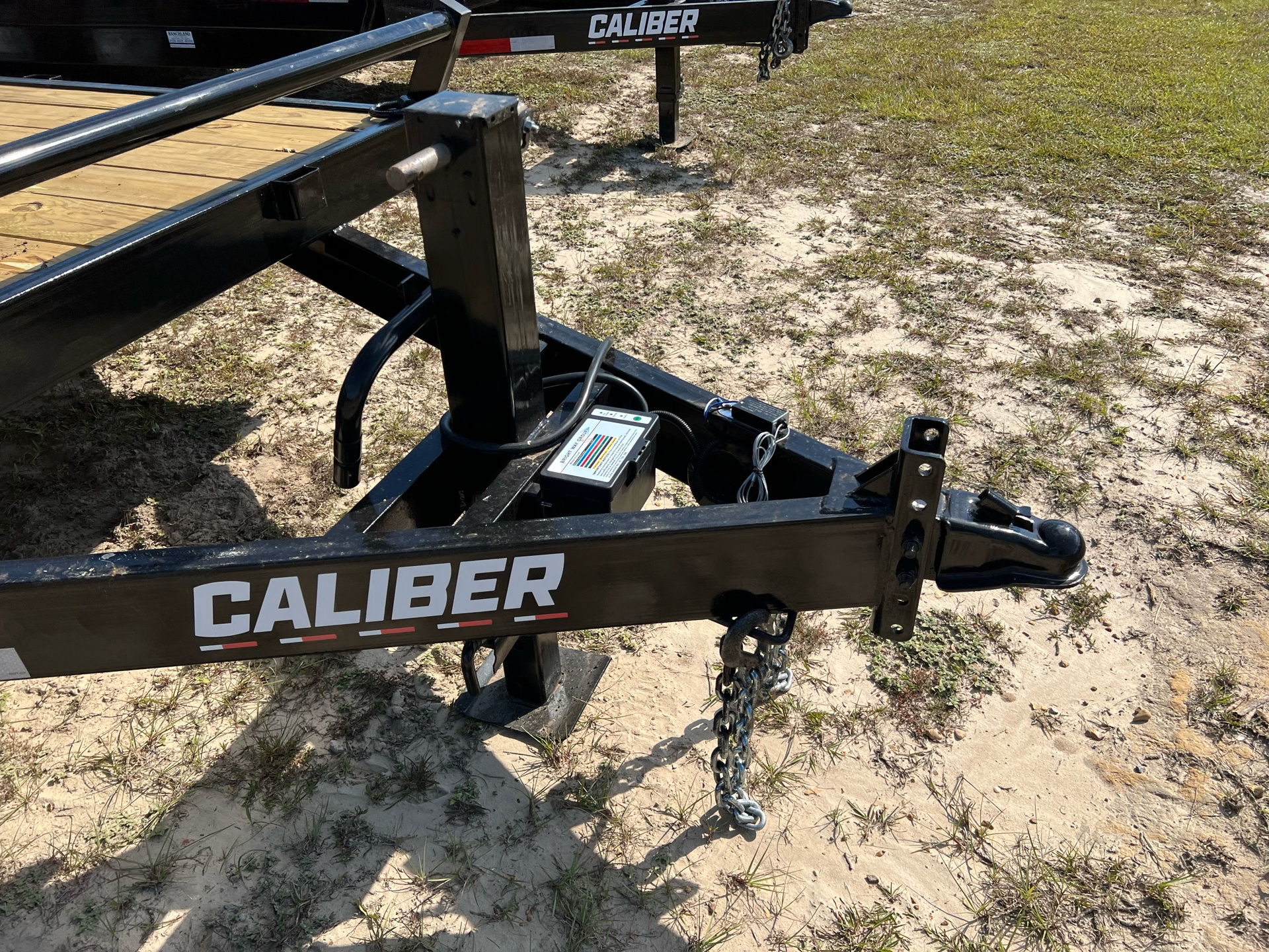 2023 Caliber Trailers 7x20 Equipment Hauler, 12K, Slide in Ramps, Brakes in Saucier, Mississippi - Photo 2