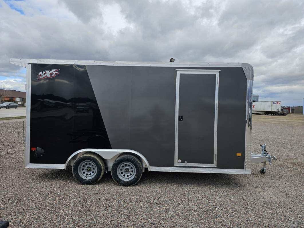 2024 Triton Trailers NXT 8.5x16 Car Hauler with Silver Mod Wheels in Kalispell, Montana - Photo 1