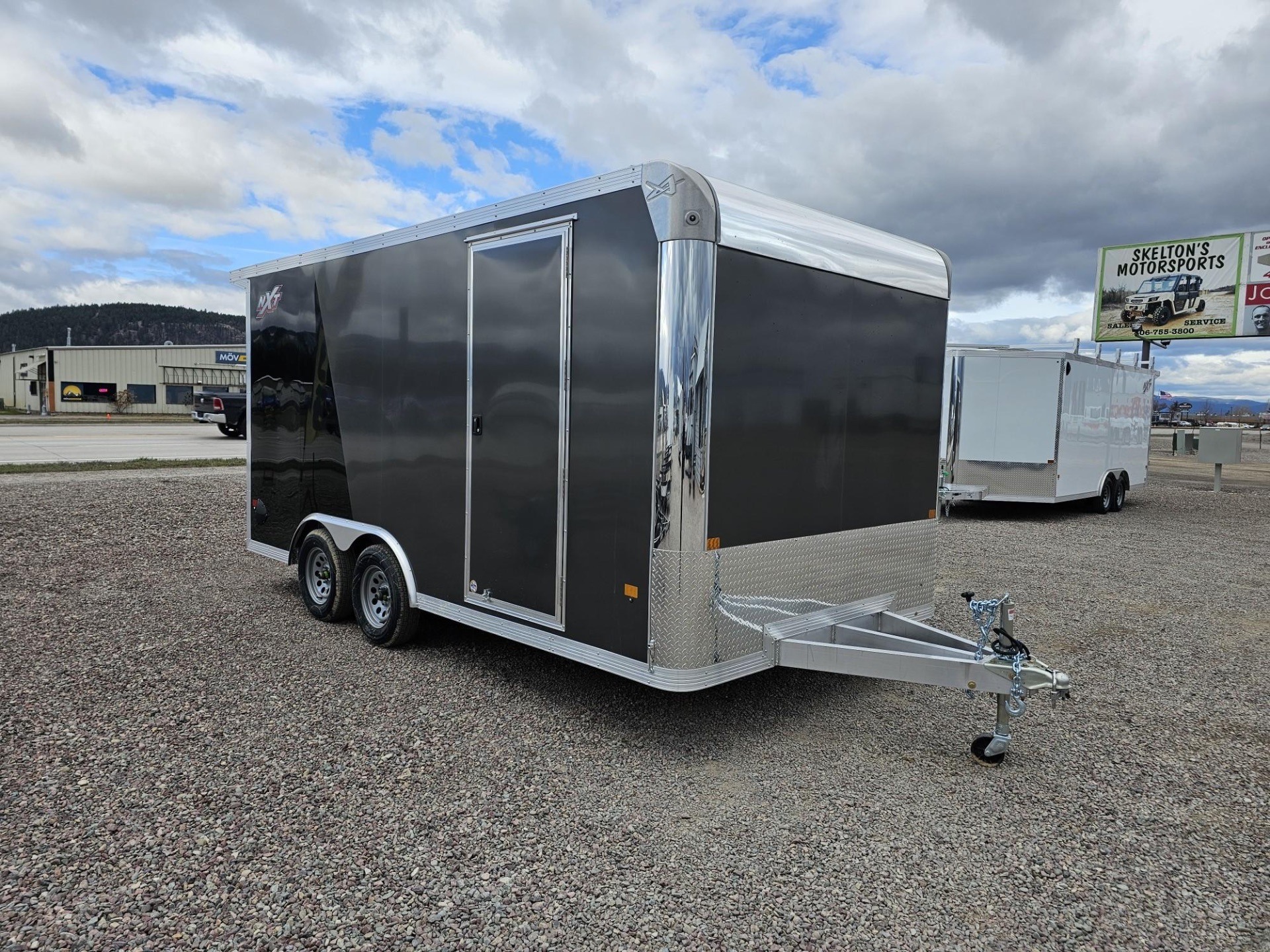 2024 Triton Trailers NXT 8.5x16 Car Hauler with Silver Mod Wheels in Kalispell, Montana - Photo 2