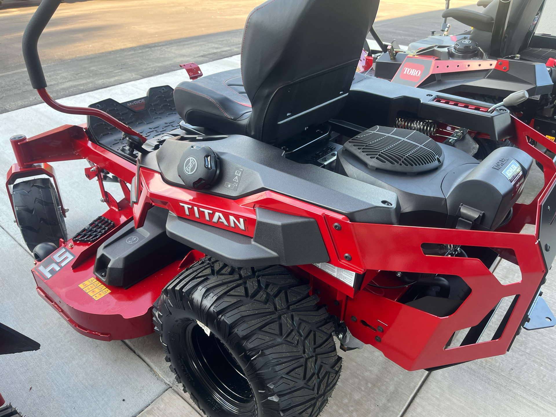 2024 Toro TITAN 54 in. Kohler 26 hp MyRIDE in Clover, South Carolina - Photo 3