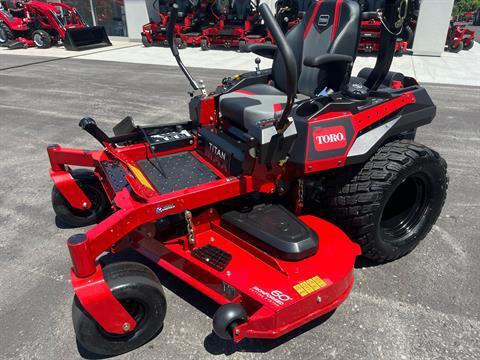 2023 Toro TITAN MAX 60 in. Kohler 26 hp in Clover, South Carolina - Photo 2