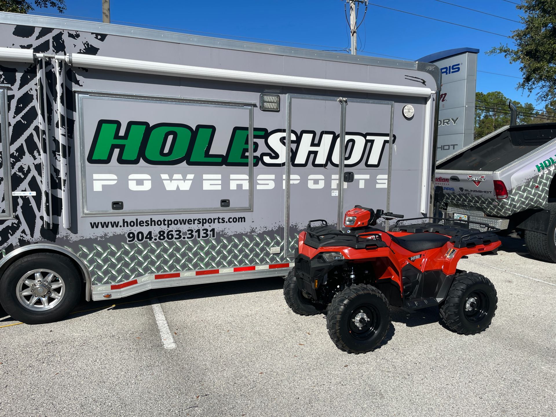 2024 Polaris Sportsman 450 H.O. EPS in Fleming Island, Florida - Photo 1