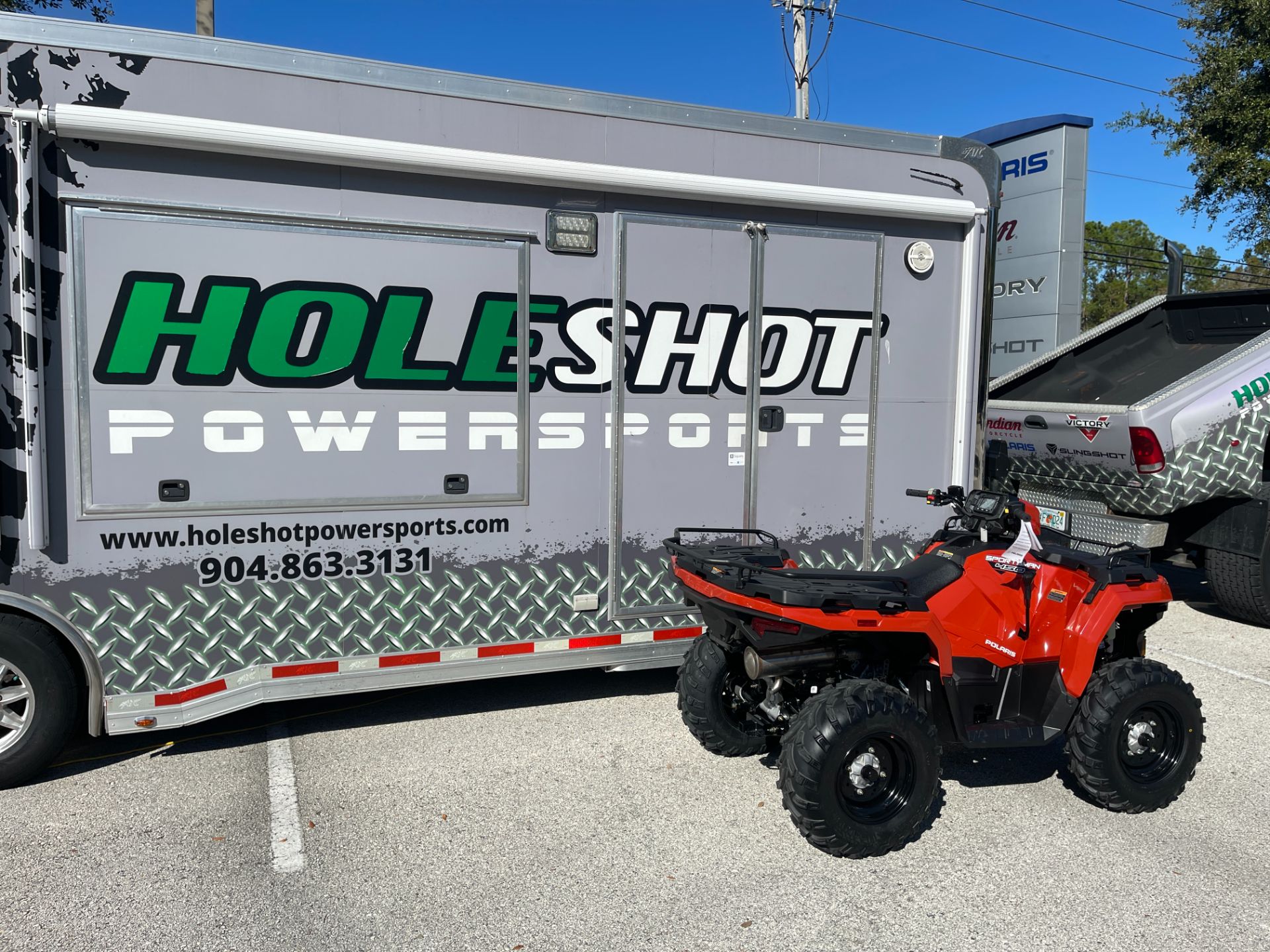 2024 Polaris Sportsman 450 H.O. EPS in Fleming Island, Florida - Photo 4