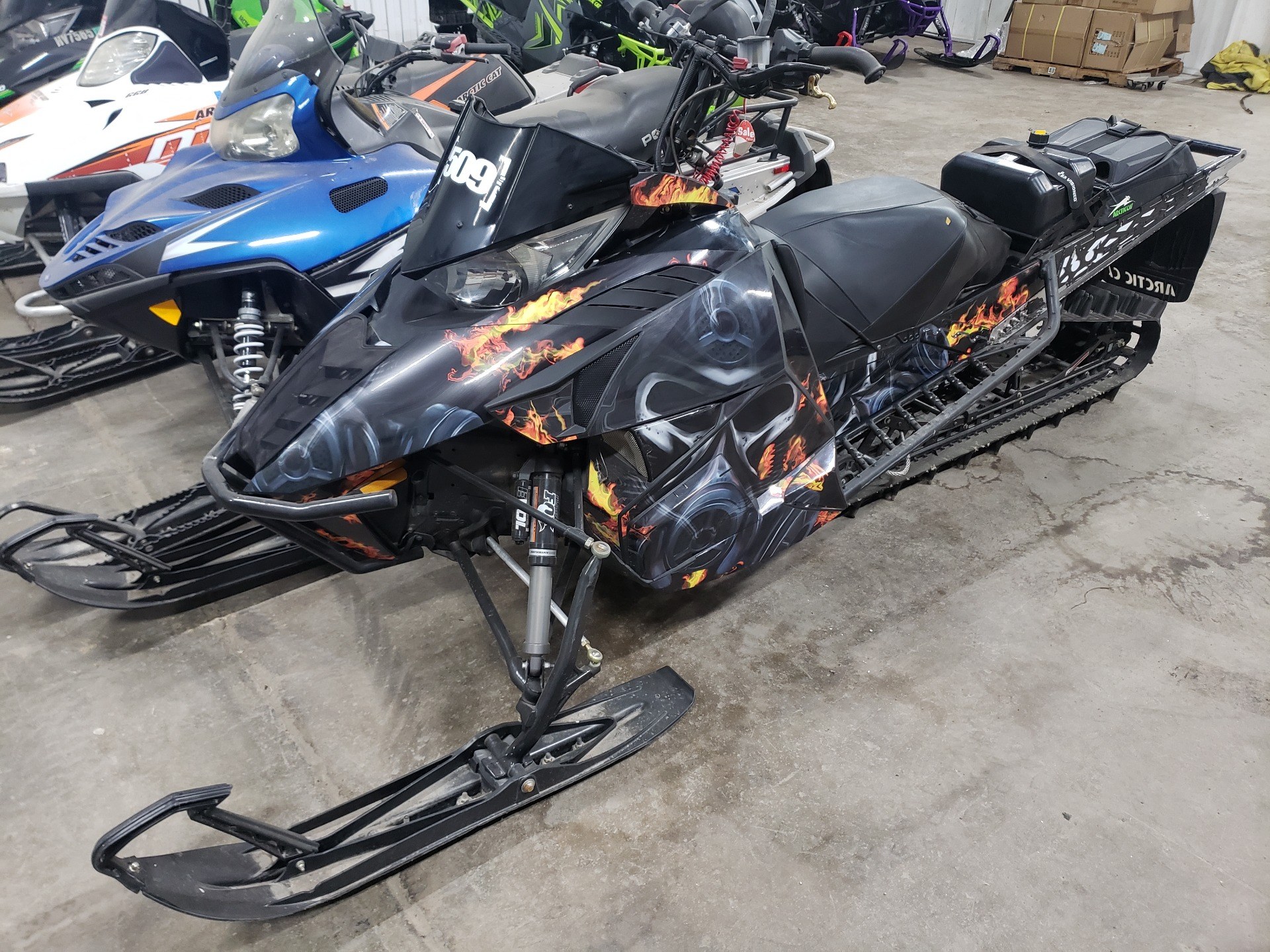 Used 2016 Arctic Cat M 8000 162" Limited Snowmobiles in Ortonville, MN