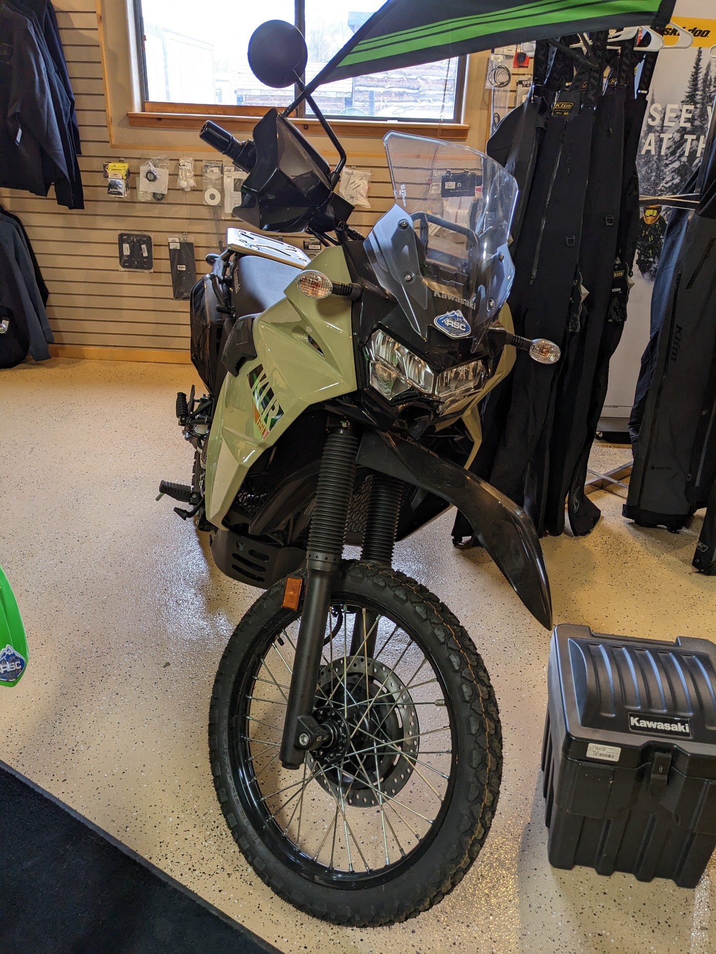 2022 Kawasaki KLR 650 in Cody, Wyoming - Photo 1
