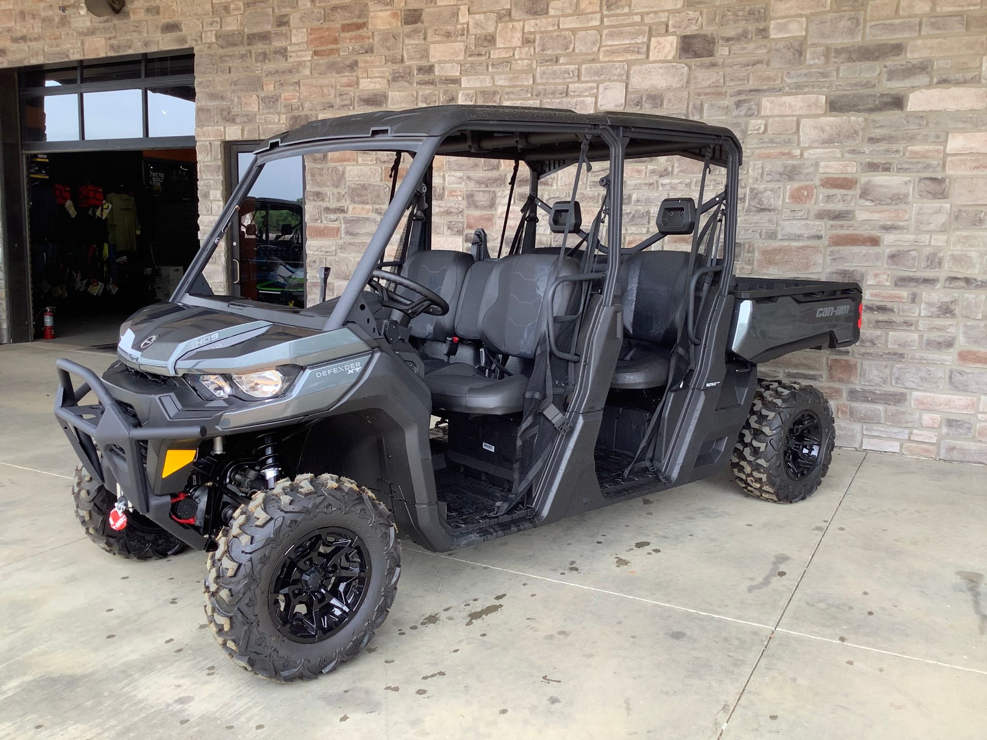 New 2022 CanAm Defender MAX XT HD9 Stone Gray Utility Vehicles in