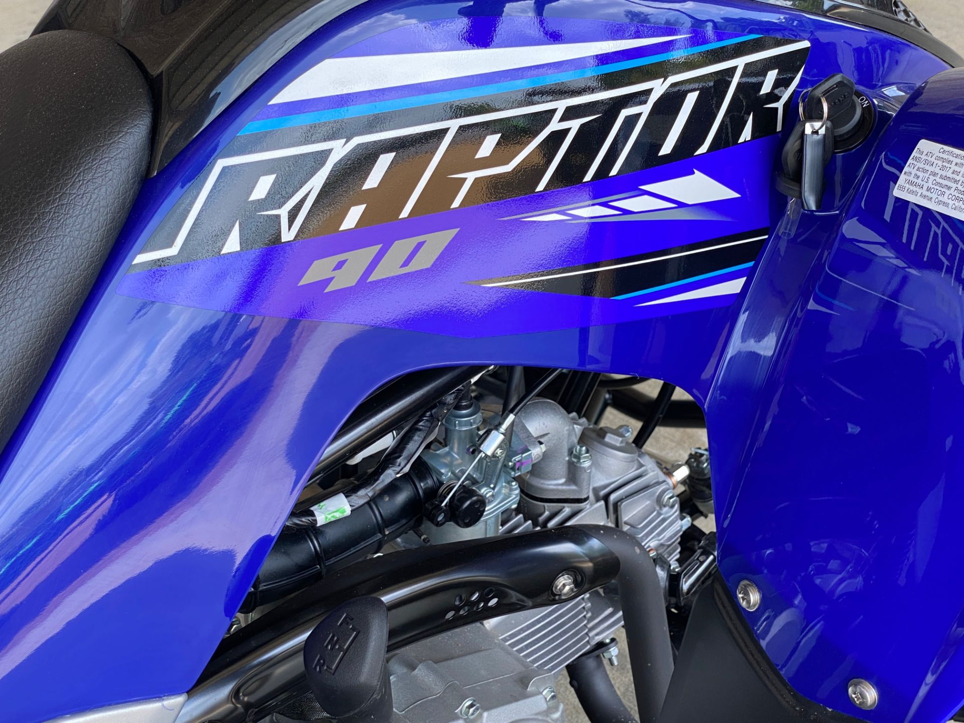 2022 Yamaha Raptor 90 in Gainesville, Texas - Photo 9