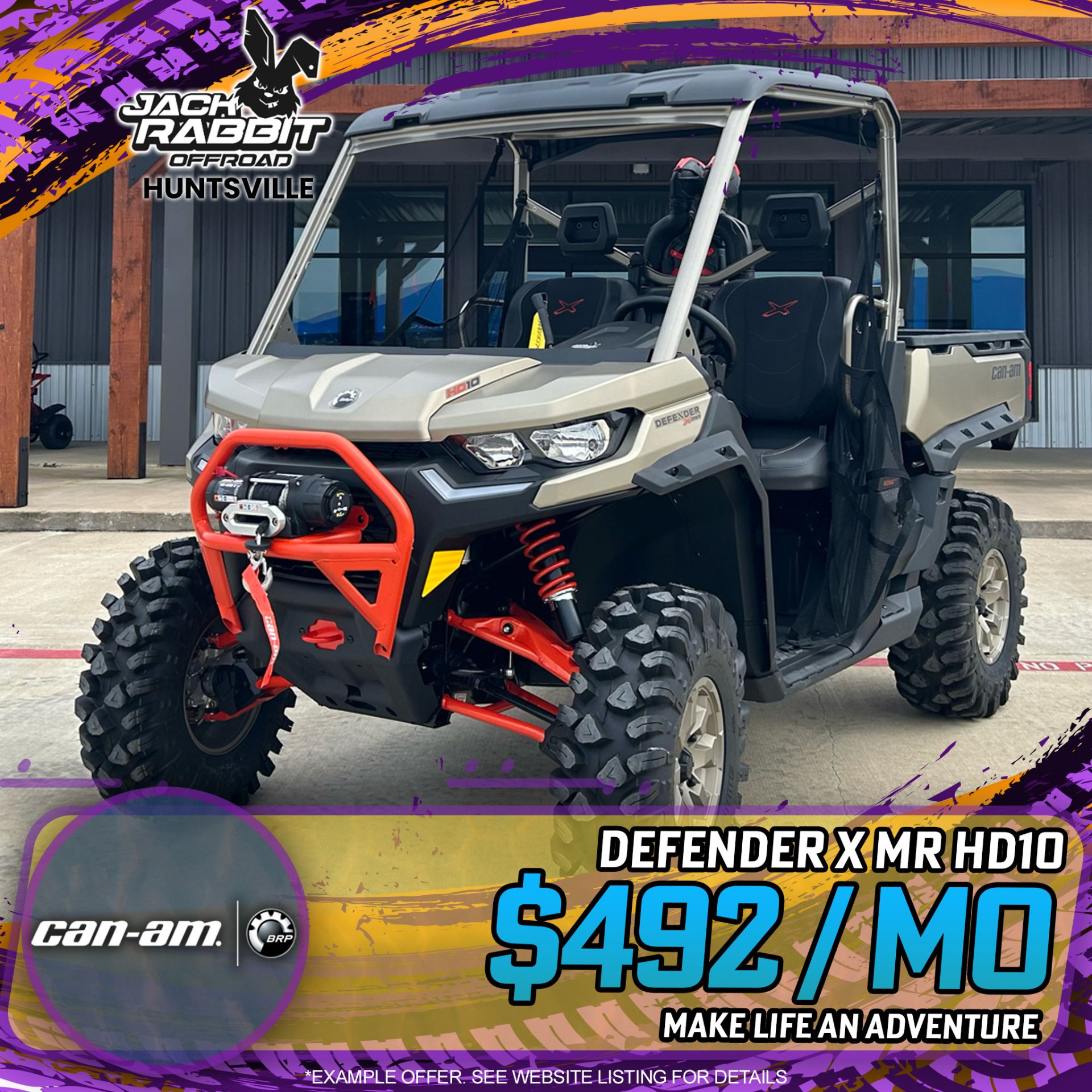 New 2023 CanAm Defender X MR HD10 for Sale, Huntsville TX Specs