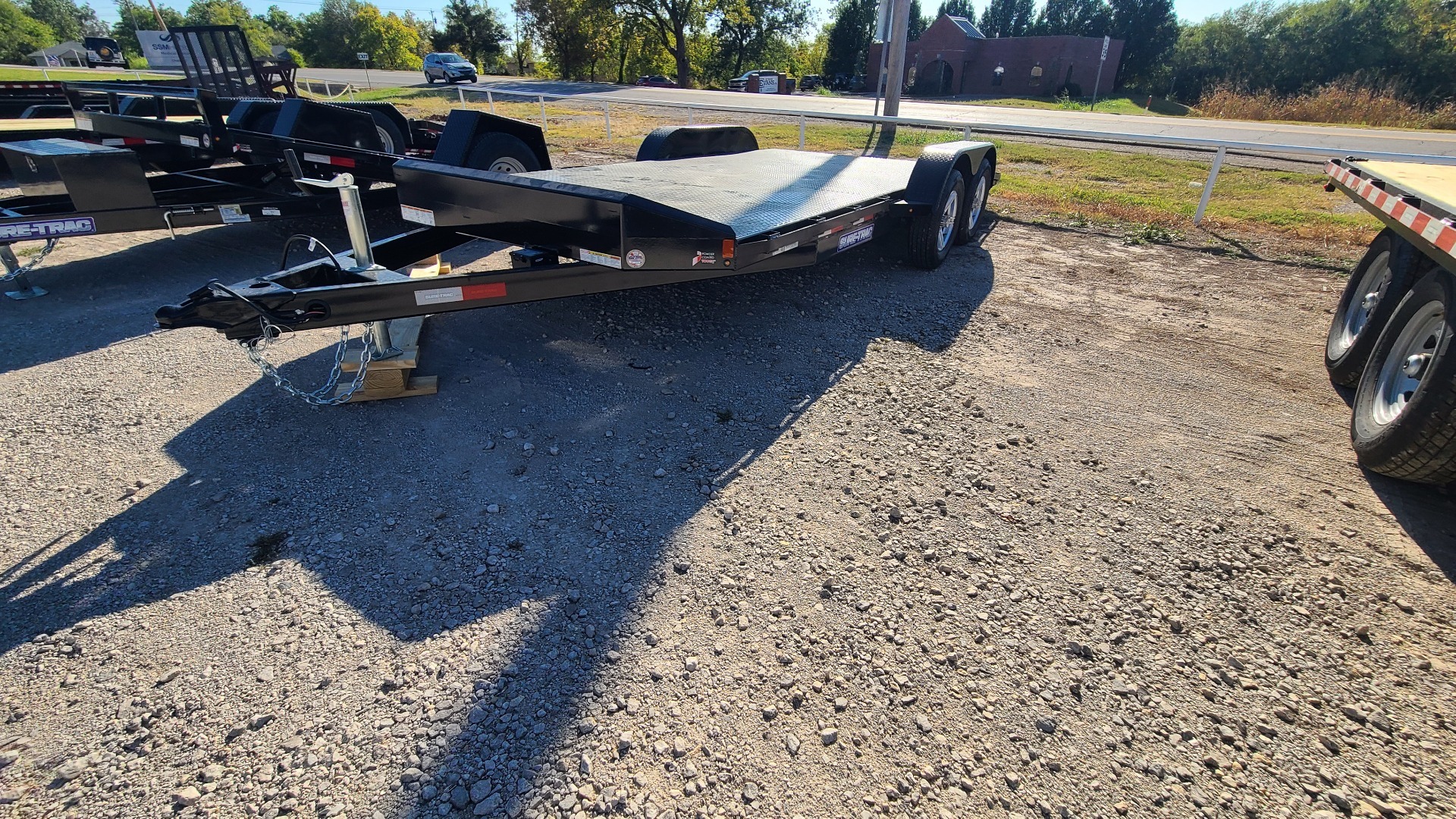 2023 Sure-Trac 7x14+4 Steel Deck Car Hauler in Chandler, Oklahoma - Photo 1