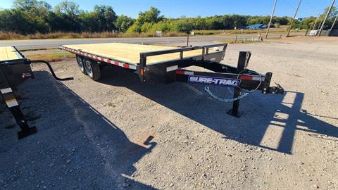 2023 Sure-Trac 8.5x20 Standard Duty Flat Deck Deckover in Chandler, Oklahoma - Photo 1