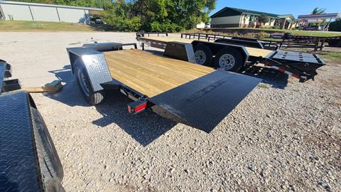 2023 Sure-Trac 7.5x12 Single Axle Tilt Bed Equipment Trailer, 7.8K in Chandler, Oklahoma - Photo 4