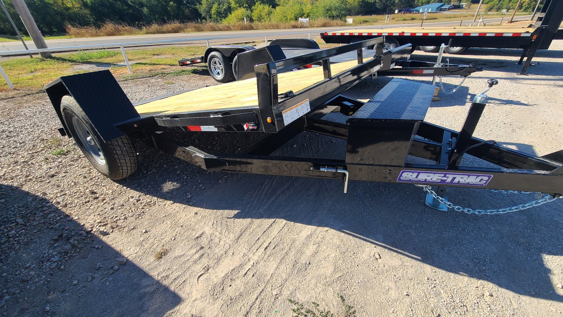 2023 Sure-Trac 7.5x12 Single Axle Tilt Bed Equipment Trailer, 7.8K in Chandler, Oklahoma - Photo 6