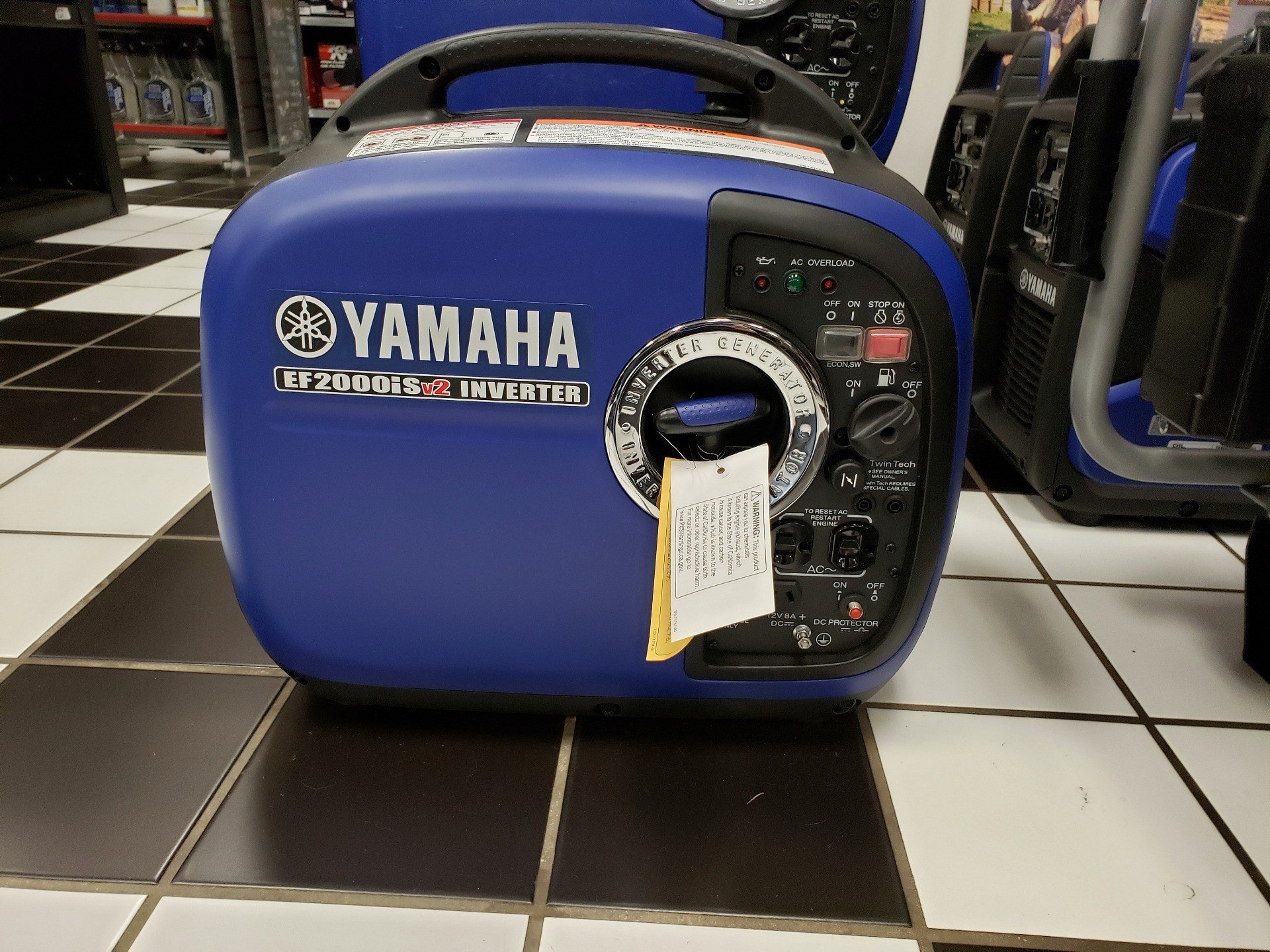 New Yamaha Ef201svx Power Equipment In Tulsa Ok Y17361 Blue