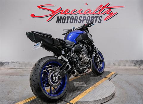 2018 Yamaha MT-07 in Sacramento, California - Photo 2