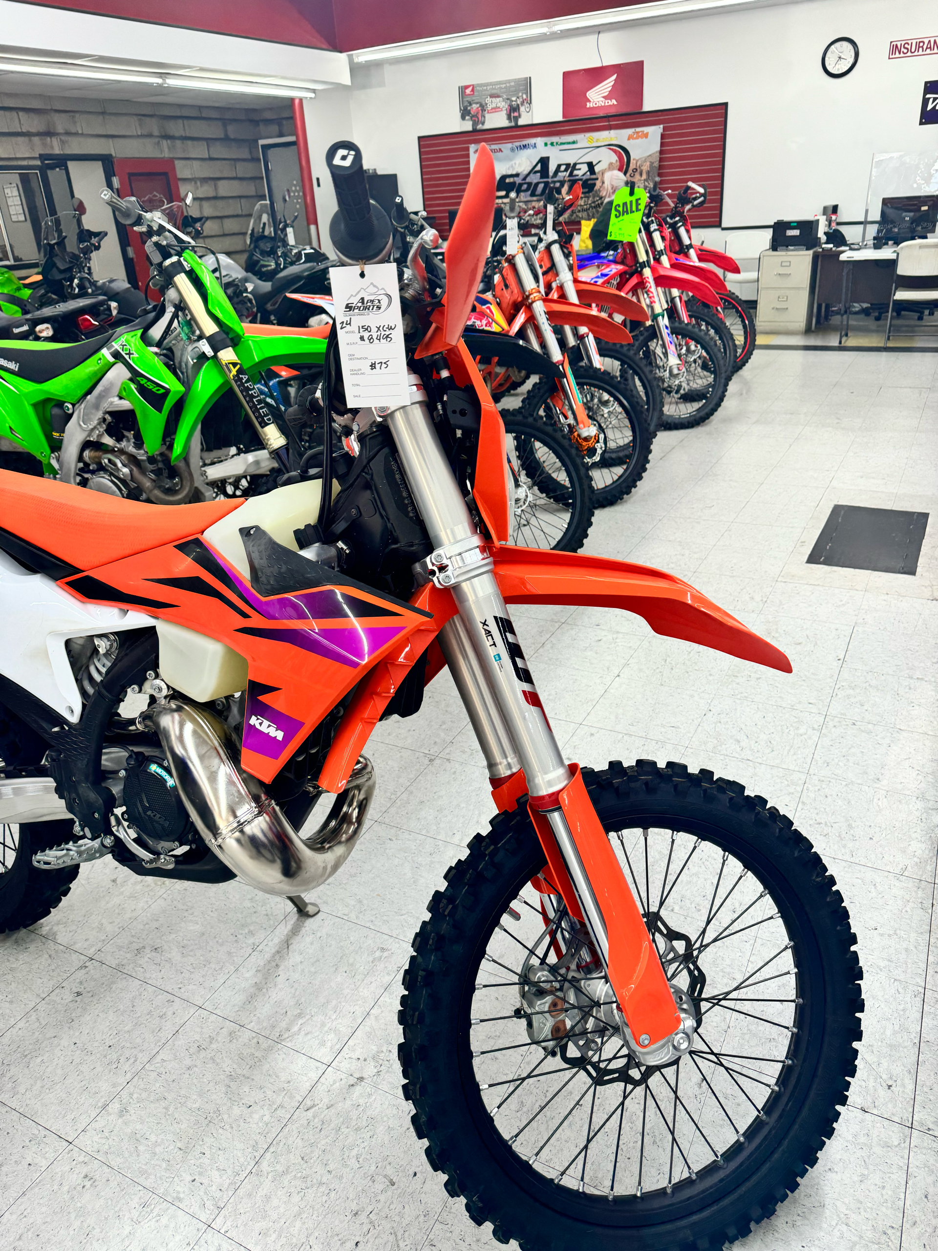 2024 KTM 150 XC-W in Colorado Springs, Colorado - Photo 8