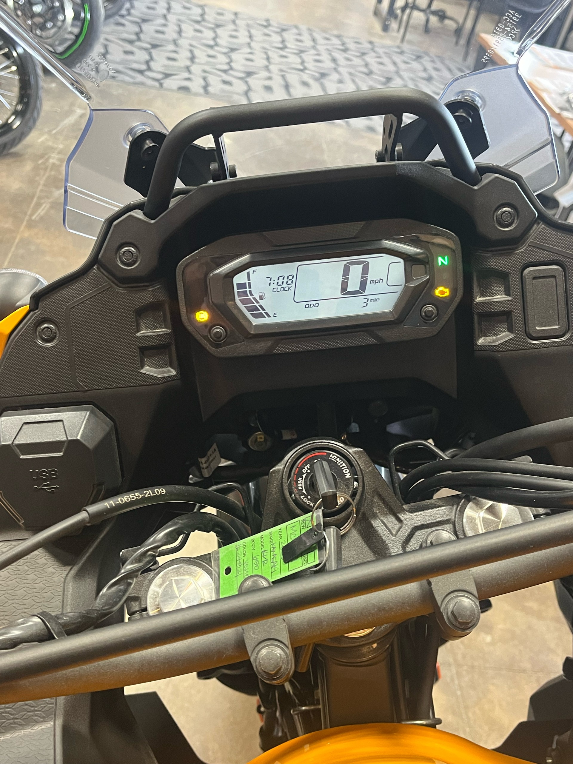 2023 Kawasaki KLR 650 Traveler ABS in Ponderay, Idaho - Photo 2