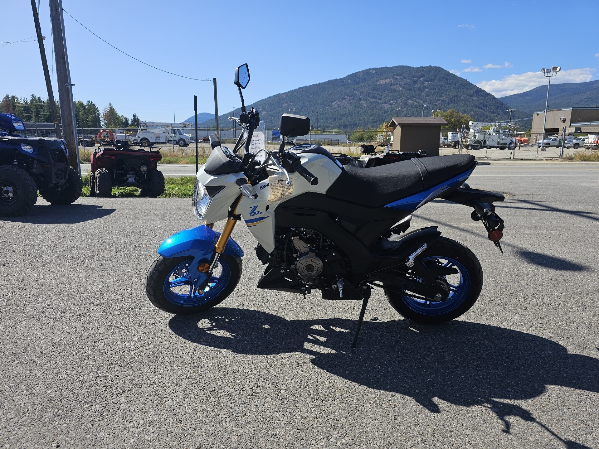 2022 Kawasaki Z125 Pro in Ponderay, Idaho - Photo 4