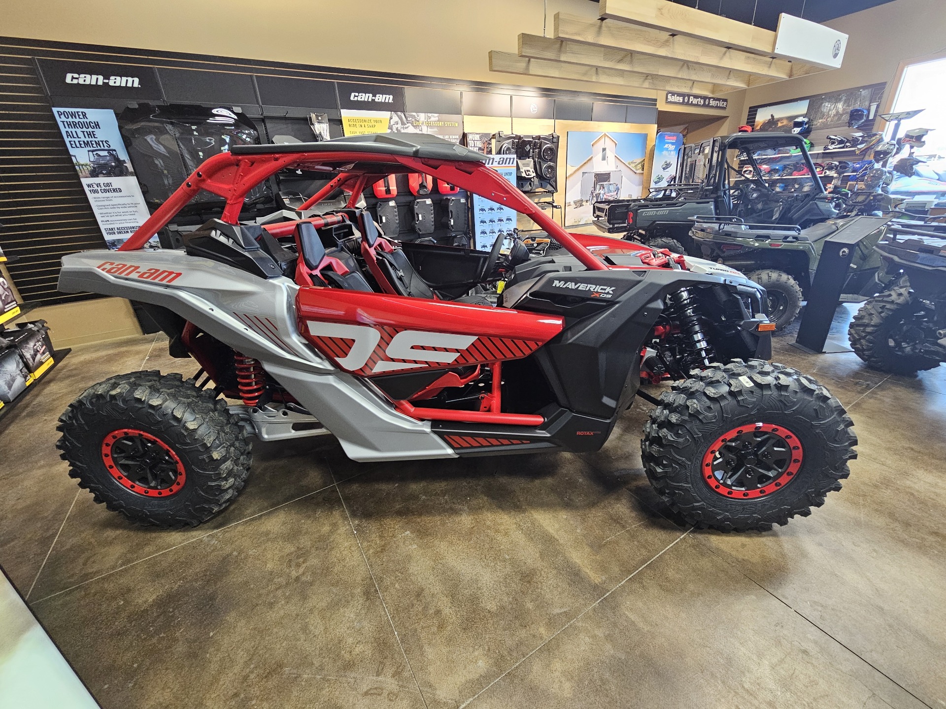 2024 Can-Am Maverick X3 X DS Turbo RR in Ponderay, Idaho - Photo 2