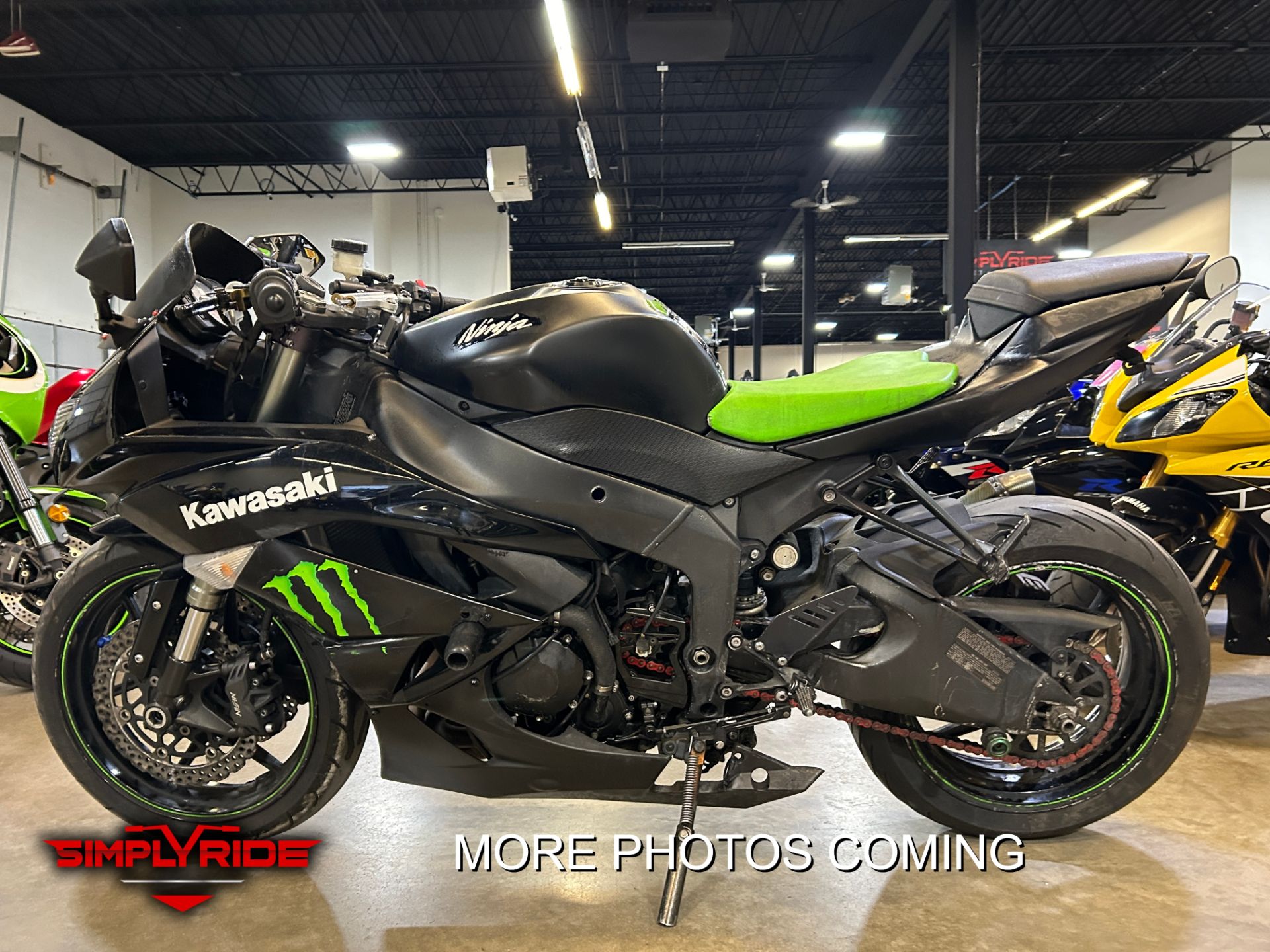 2009 Kawasaki Ninja® ZX™-6R Monster Energy® in Eden Prairie, Minnesota - Photo 2