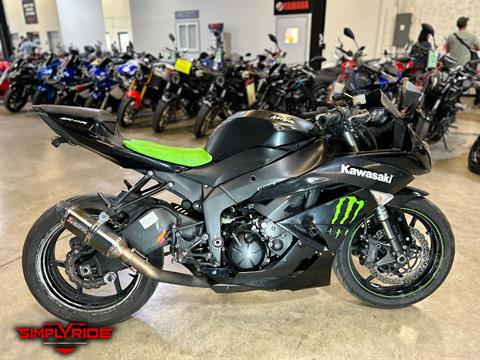 2009 Kawasaki Ninja® ZX™-6R Monster Energy® in Eden Prairie, Minnesota - Photo 1