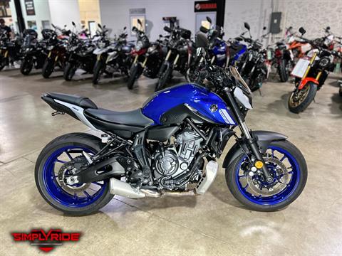 2021 Yamaha MT-07 in Eden Prairie, Minnesota - Photo 1