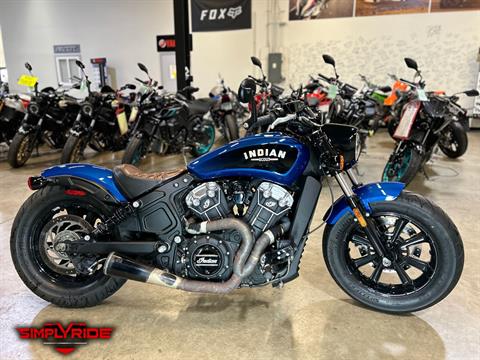 2019 Indian Motorcycle Scout® Bobber ABS Icon Series in Eden Prairie, Minnesota