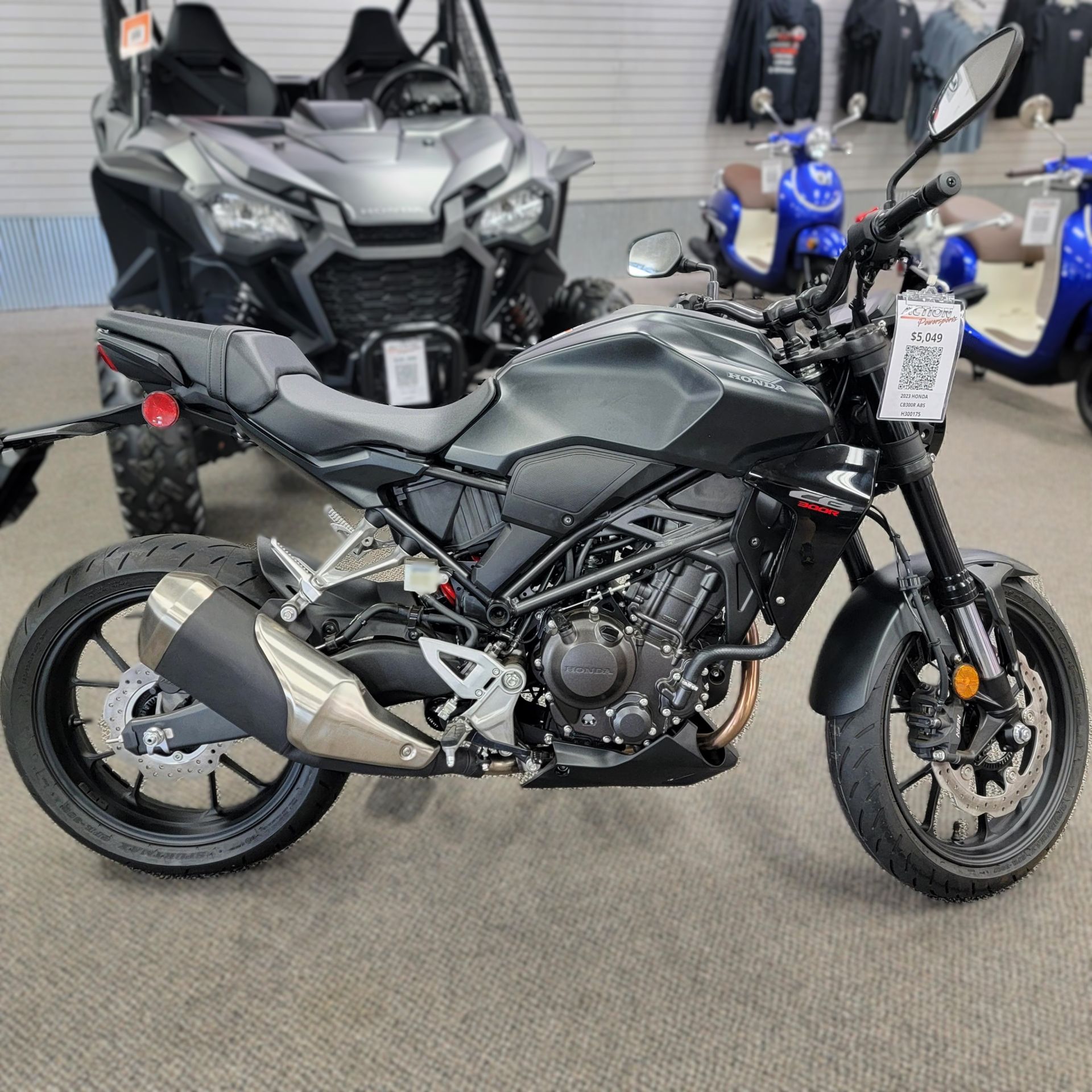 2023 Honda CB300R ABS in Sterling, Illinois - Photo 1