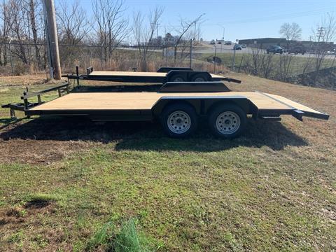 2022 Precision Trailers 83X18TCH in Conway, Arkansas - Photo 4