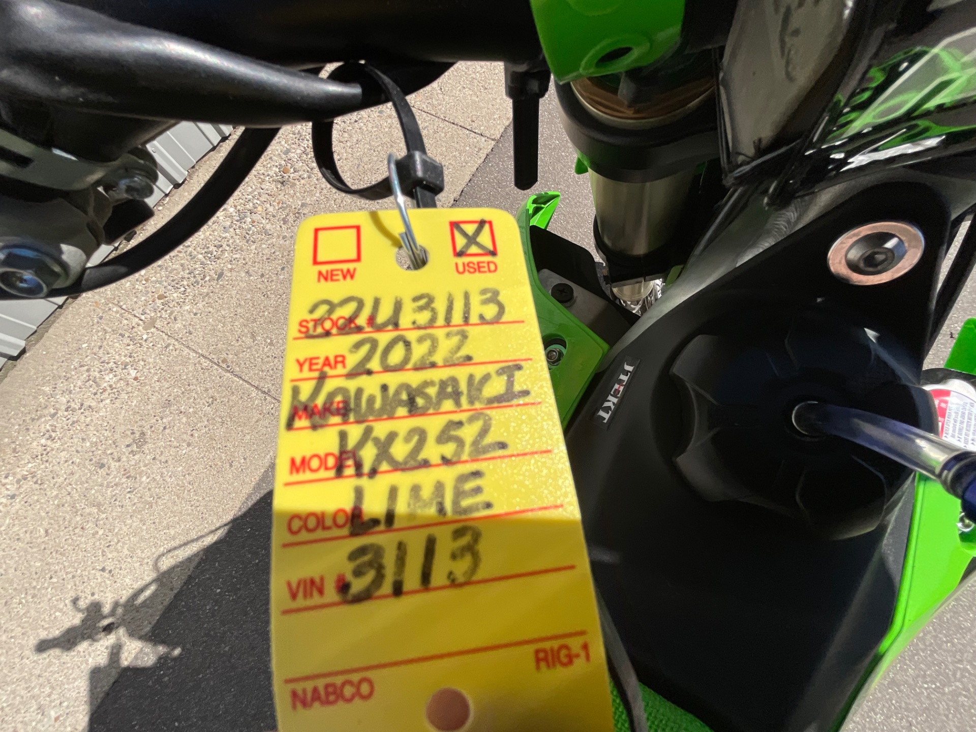 2022 Kawasaki KX 250 in Howell, Michigan - Photo 13