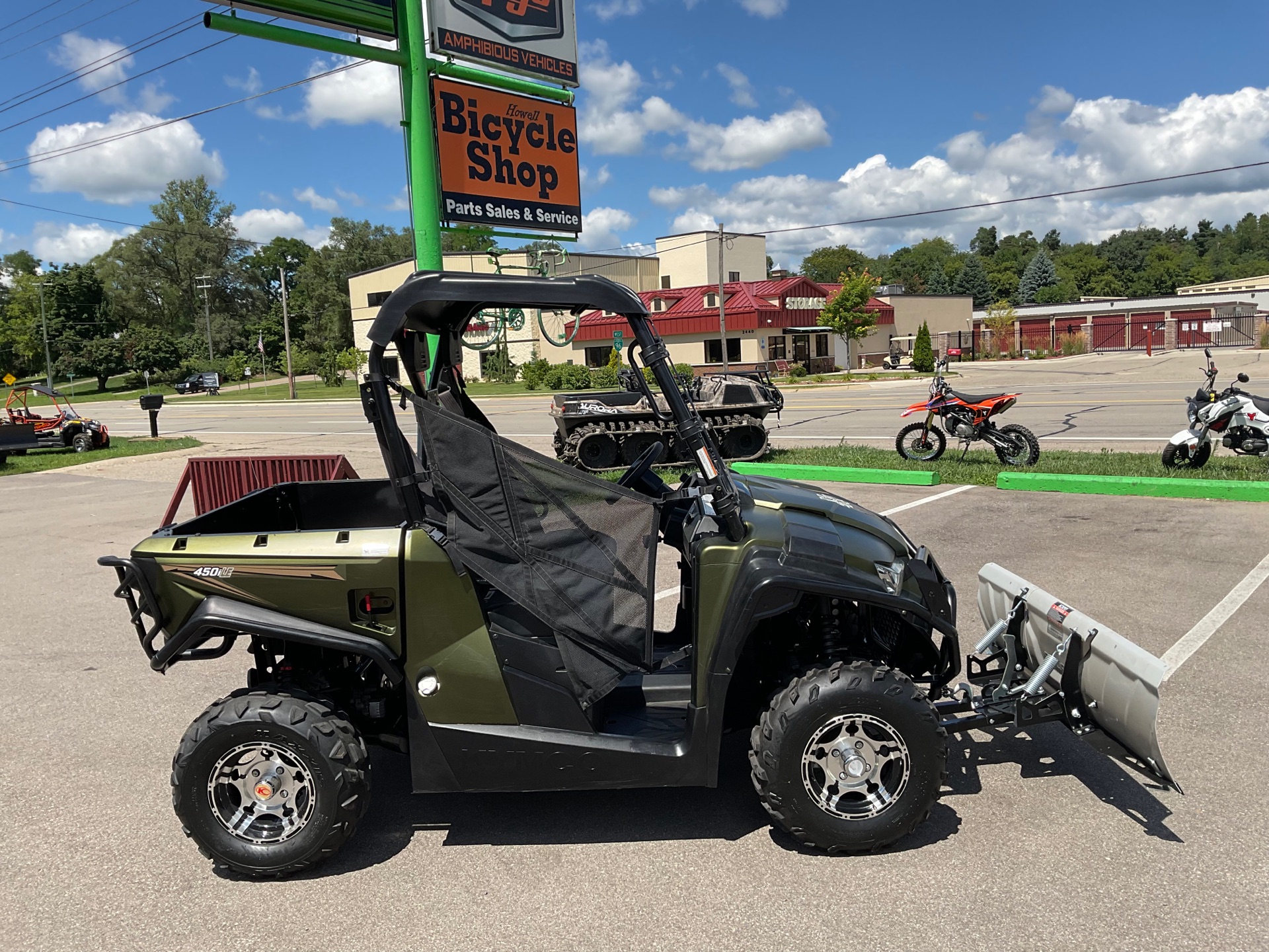 2018 Kymco UXV 450i LE Hunter in Howell, Michigan - Photo 4