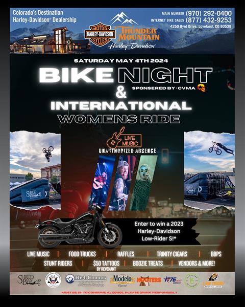 CVMA Bike Night / International Womens Ride