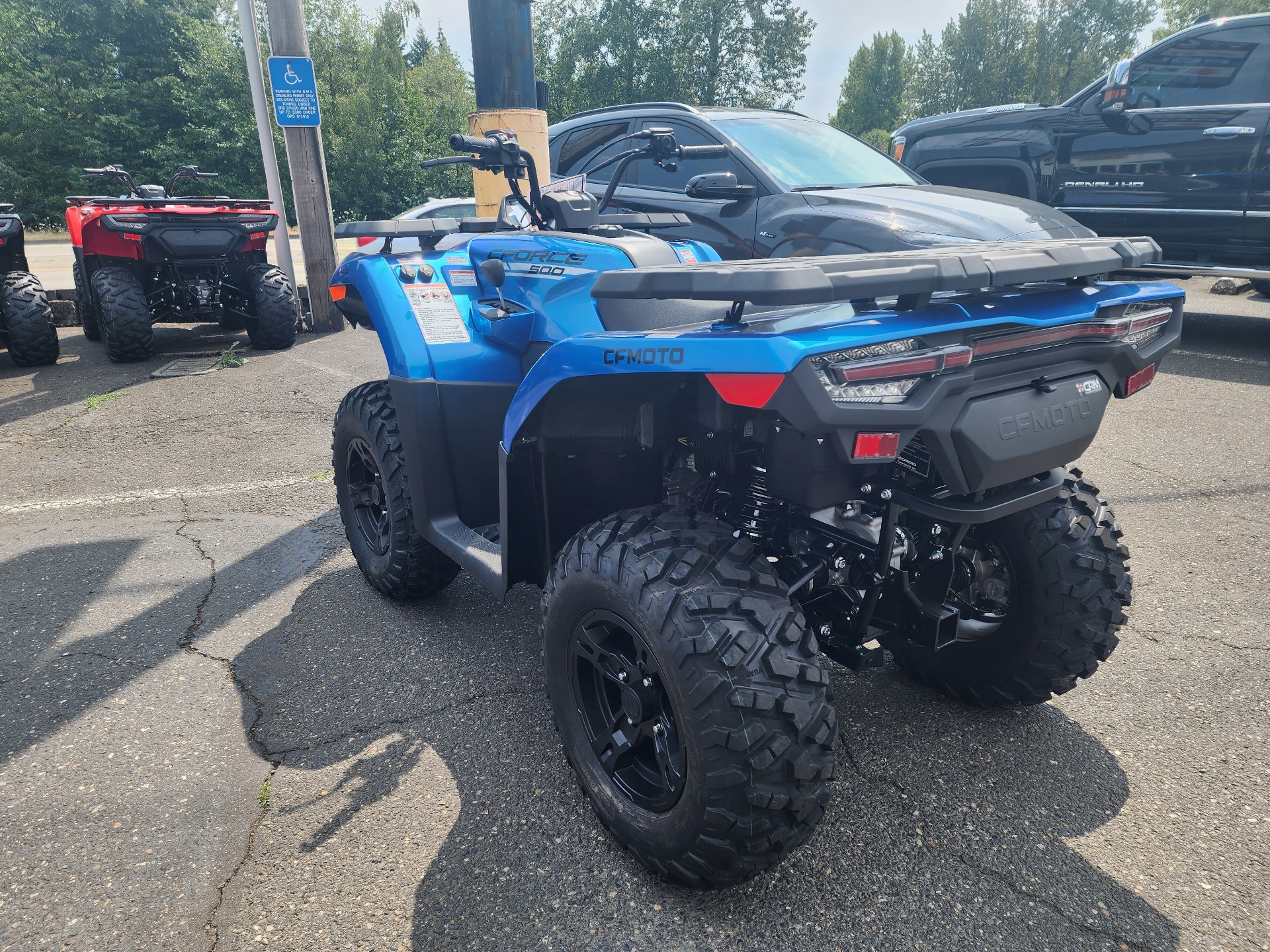 2024 CFMOTO CForce 500 in Saint Helens, Oregon - Photo 8