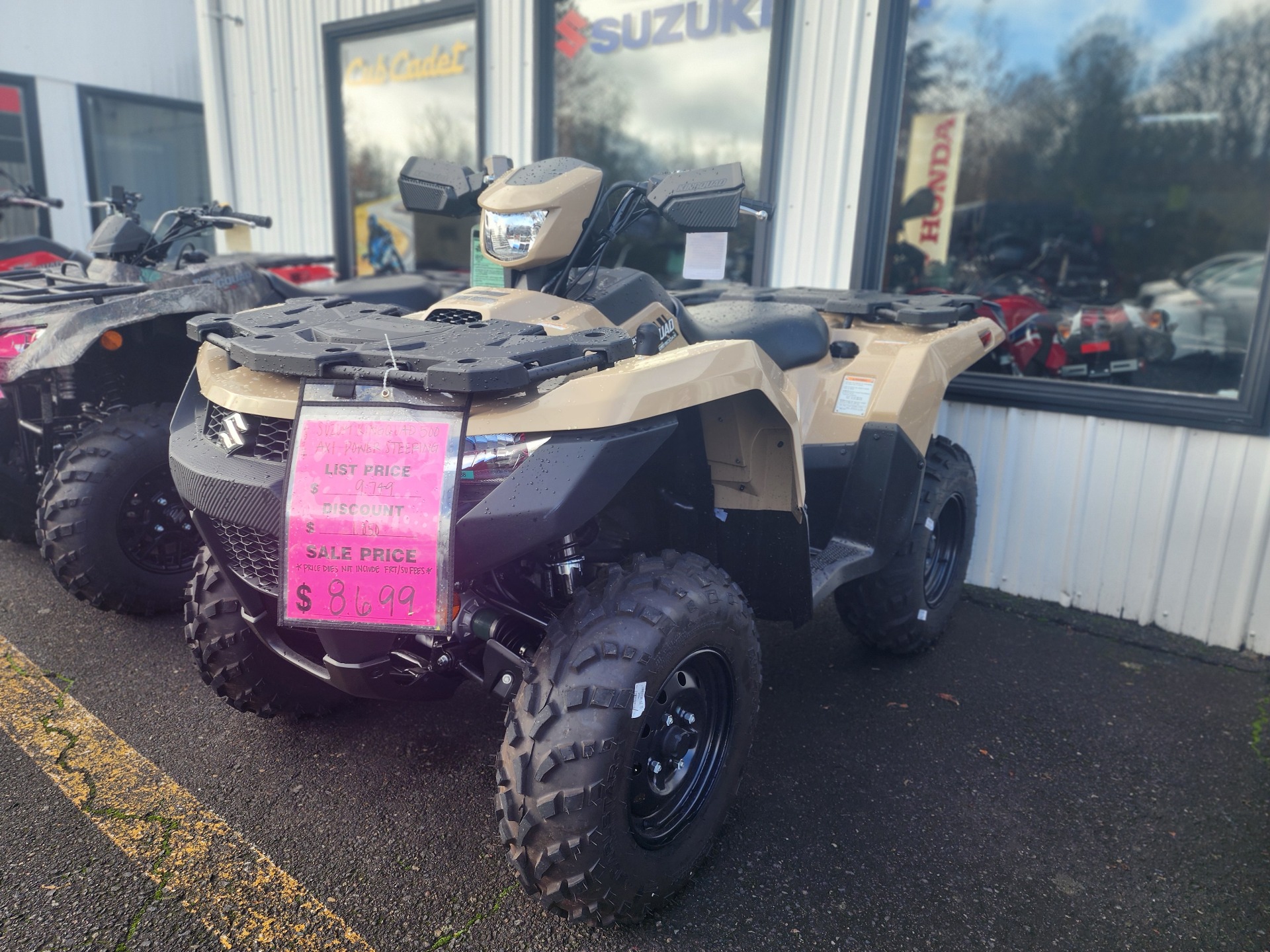 2024 Suzuki KingQuad 500AXi Power Steering in Saint Helens, Oregon - Photo 2