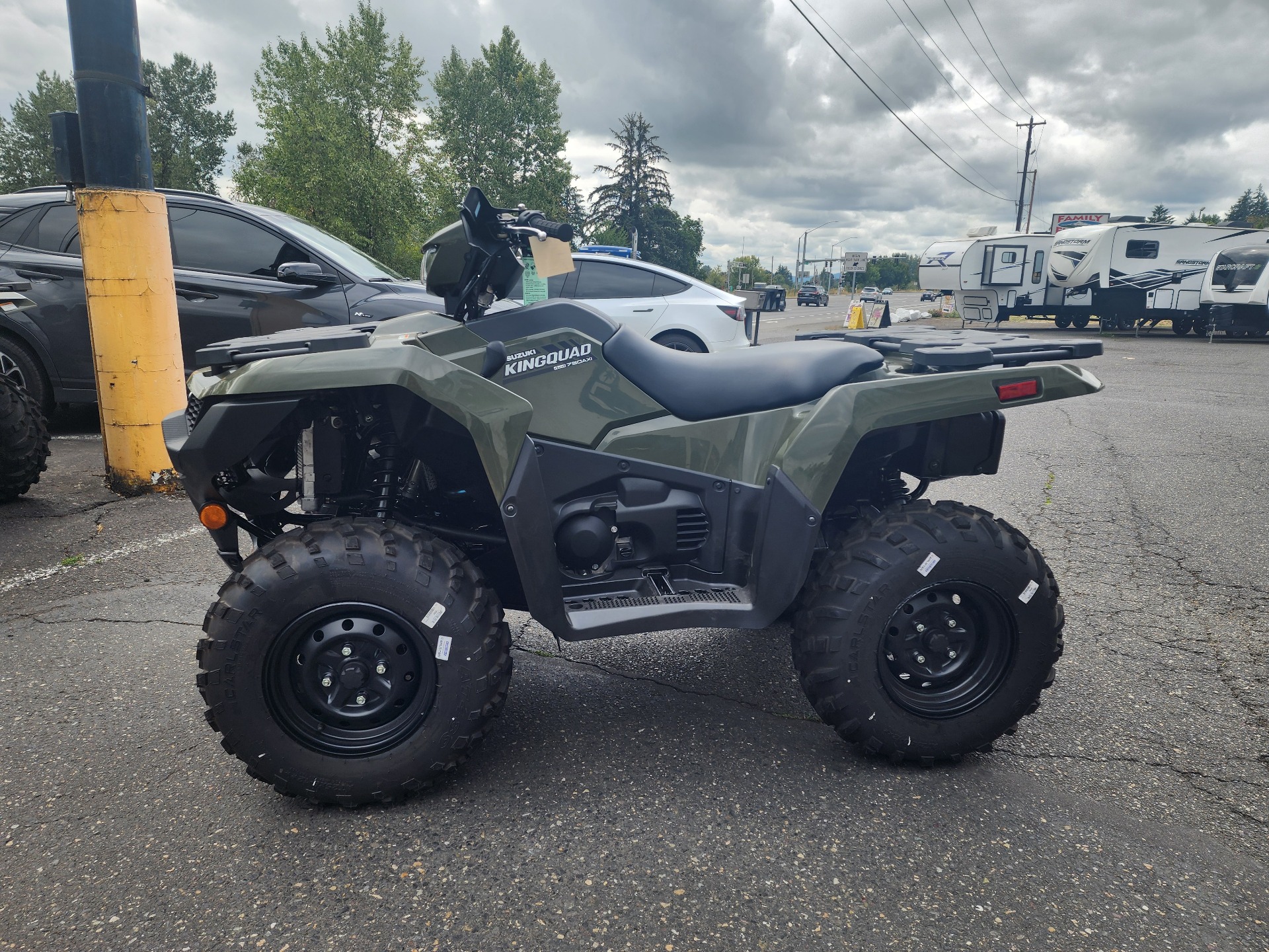 2024 Suzuki KingQuad 750AXi Power Steering in Saint Helens, Oregon - Photo 1