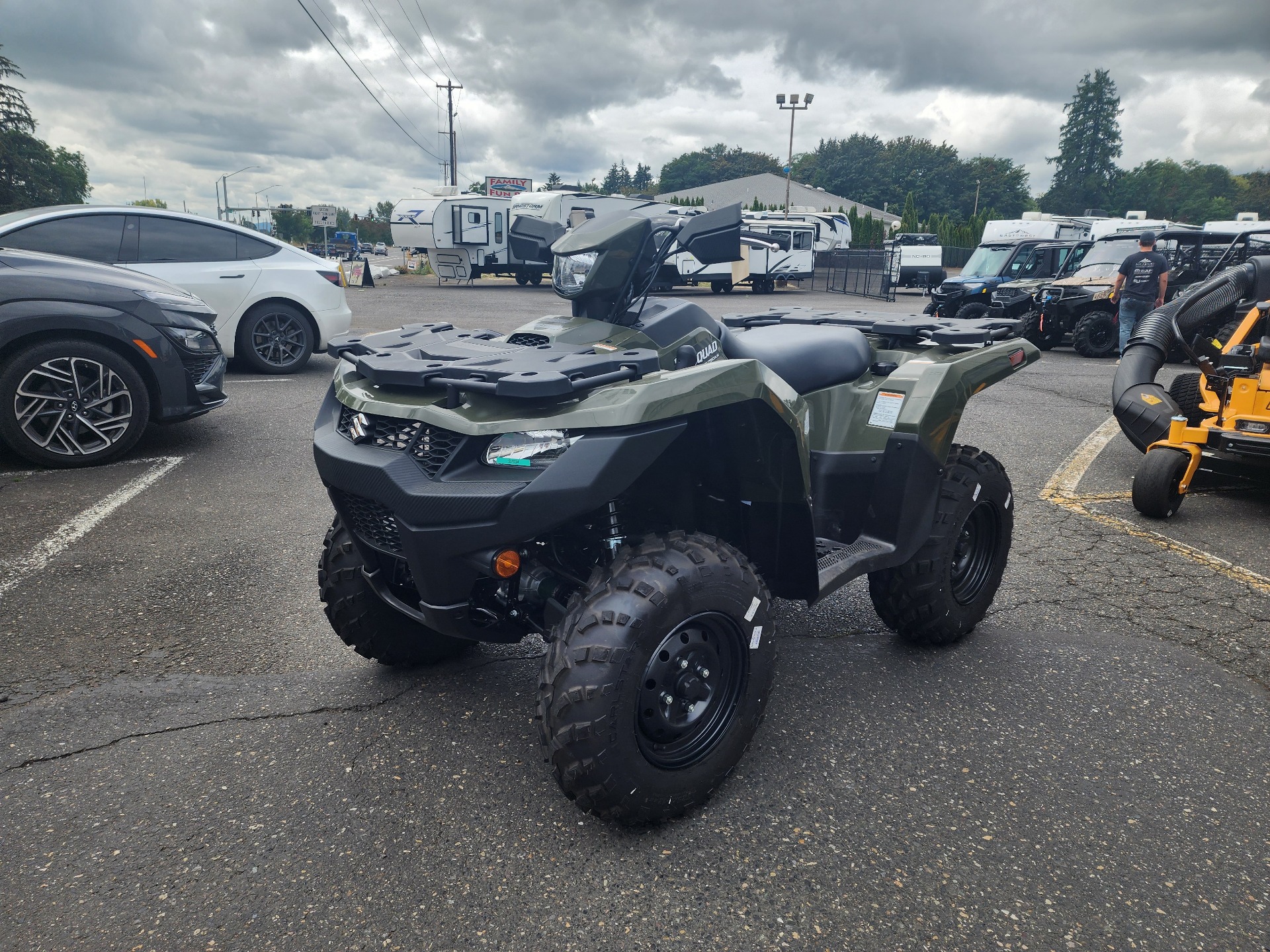 2024 Suzuki KingQuad 750AXi Power Steering in Saint Helens, Oregon - Photo 2