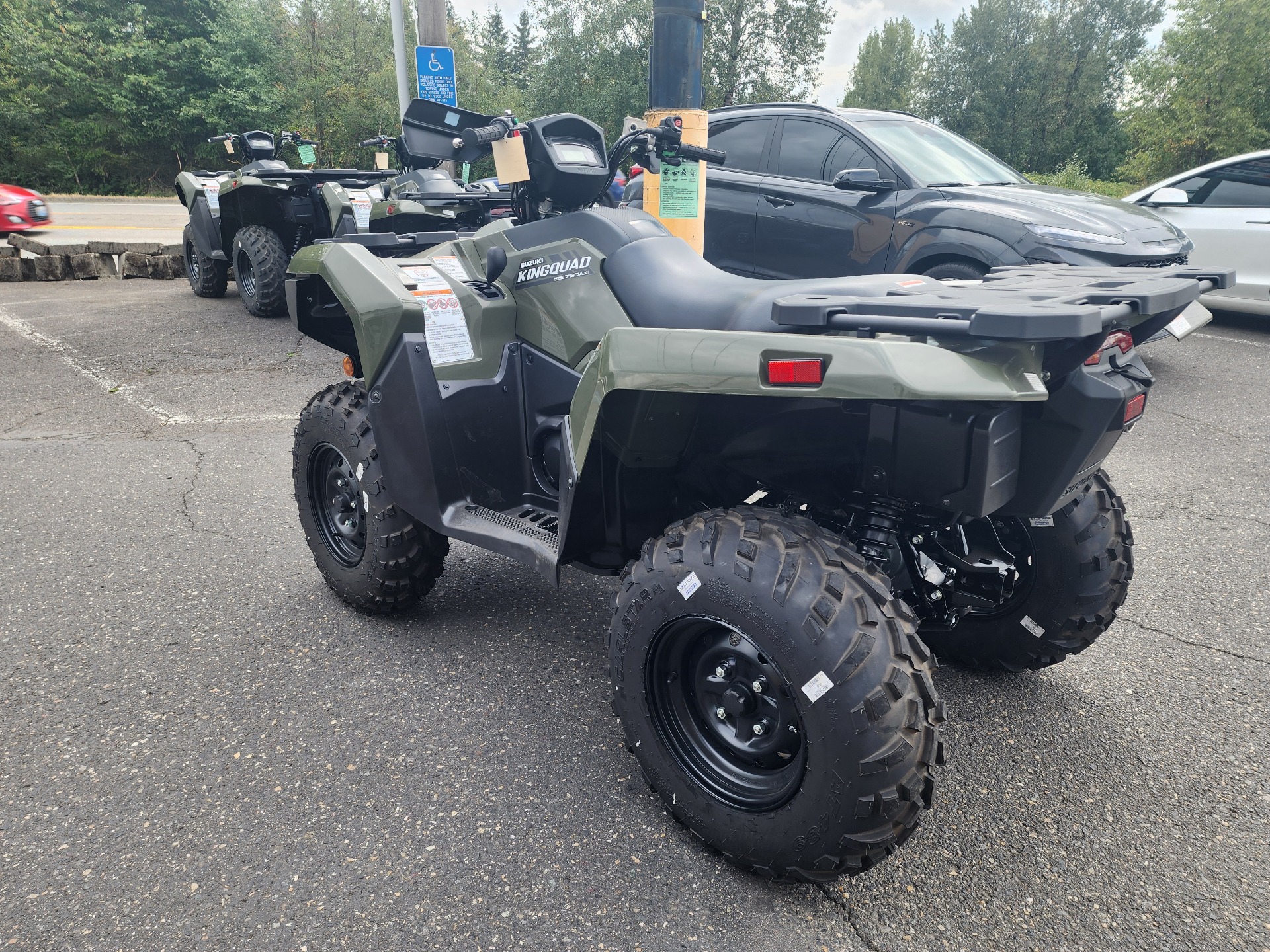 2024 Suzuki KingQuad 750AXi Power Steering in Saint Helens, Oregon - Photo 8